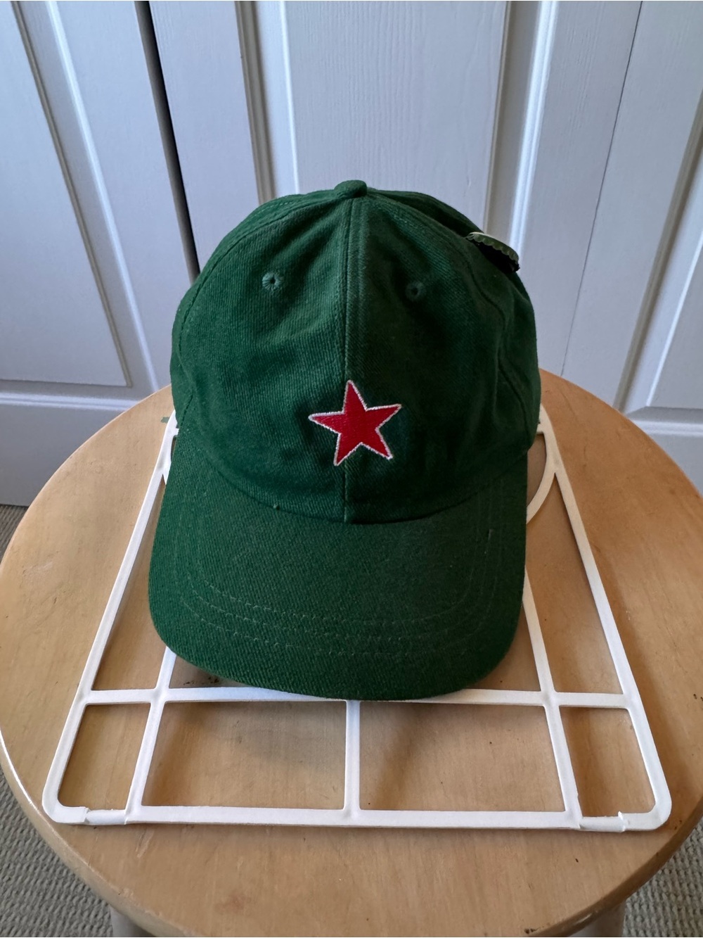 New Era US open ‘97 Heineken Forest Green Cap with Red Star Patch